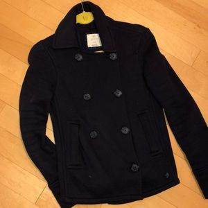 Pea coat, navy